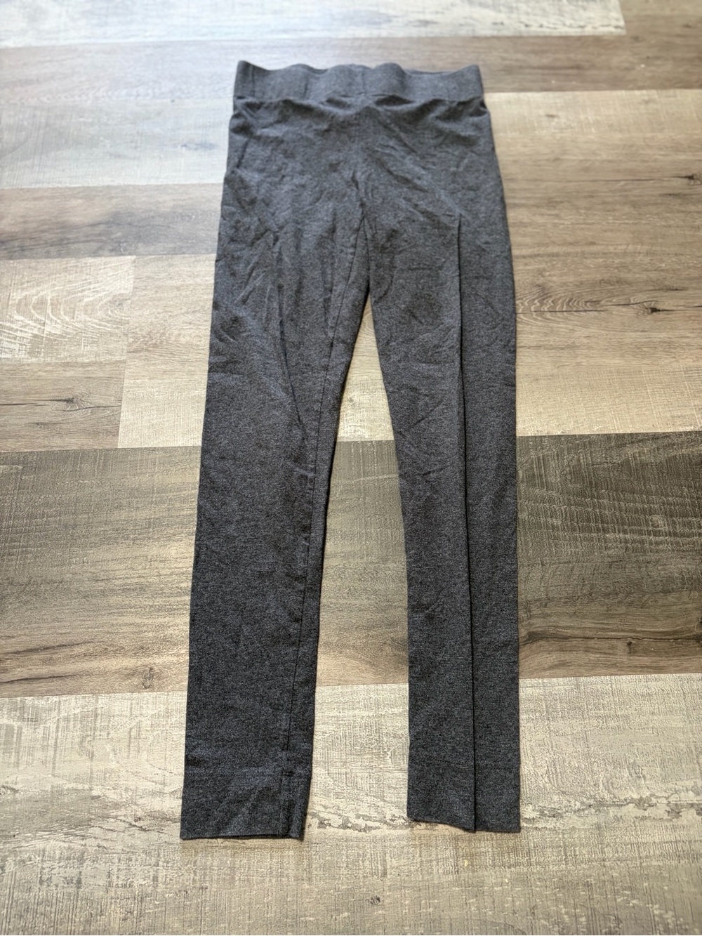 Charcoal Gray Stretch Leggings